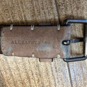 All saints men’s belt- size 40